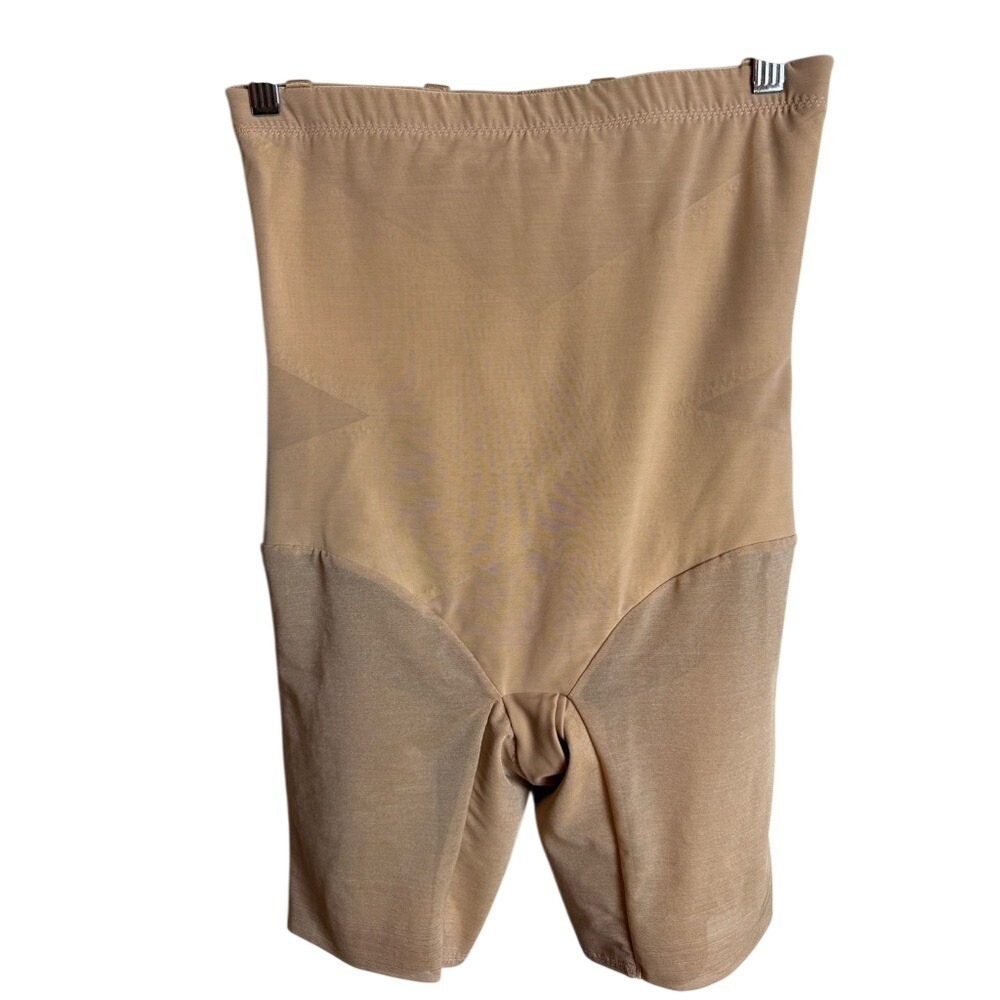 Honeylove SuperPower Short Sculptwear High Waist Shapewear Sand Nude XL